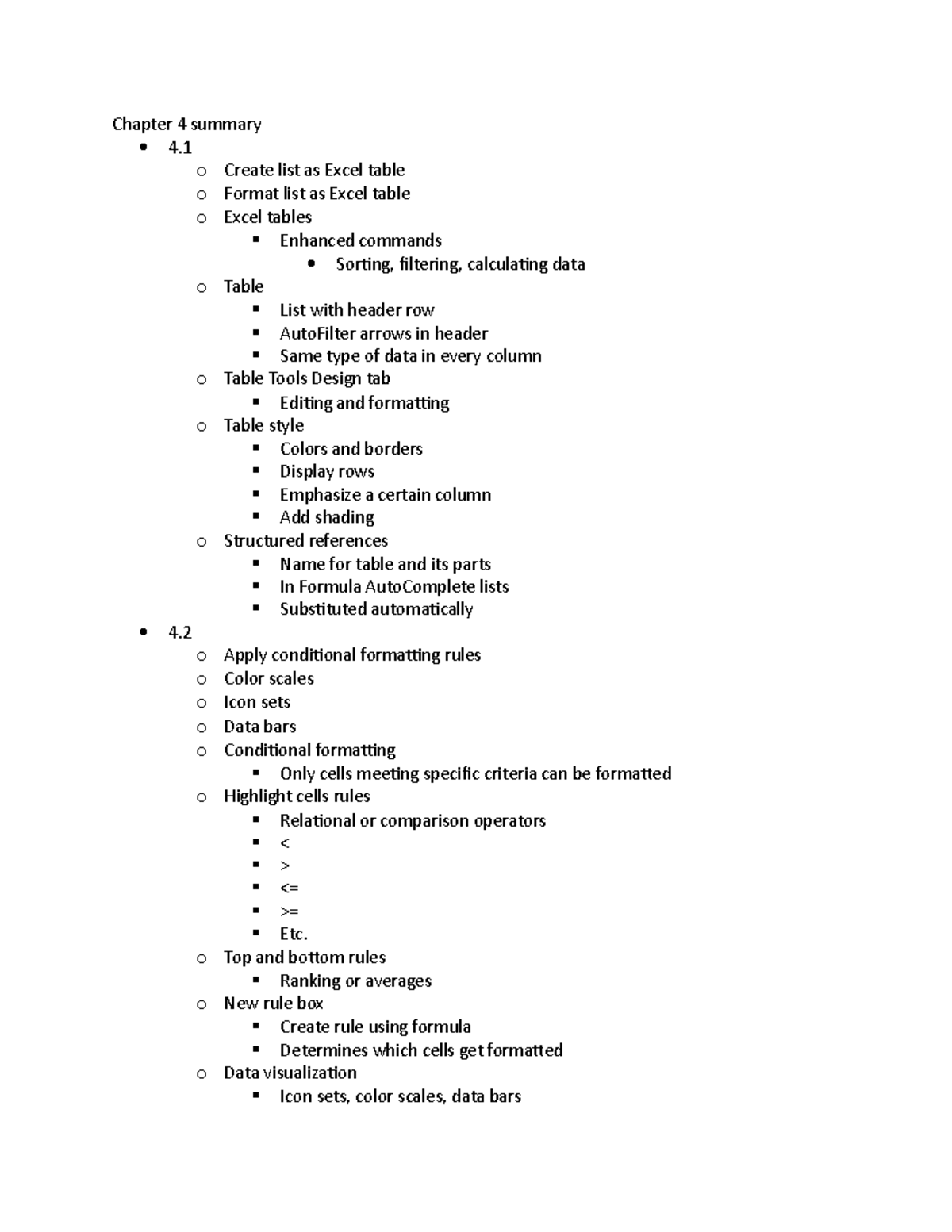 mgsc-290-ch-4-summary-chapter-4-summary-4-o-create-list-as-excel