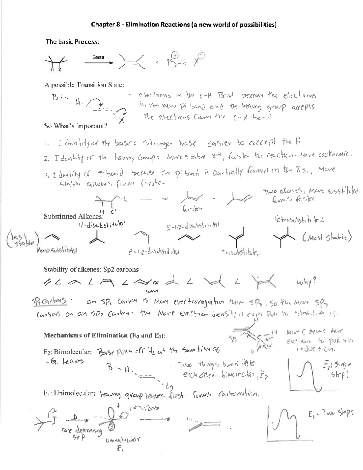 Chapter 8 Instructor Notes - CHEM 351 - Studocu