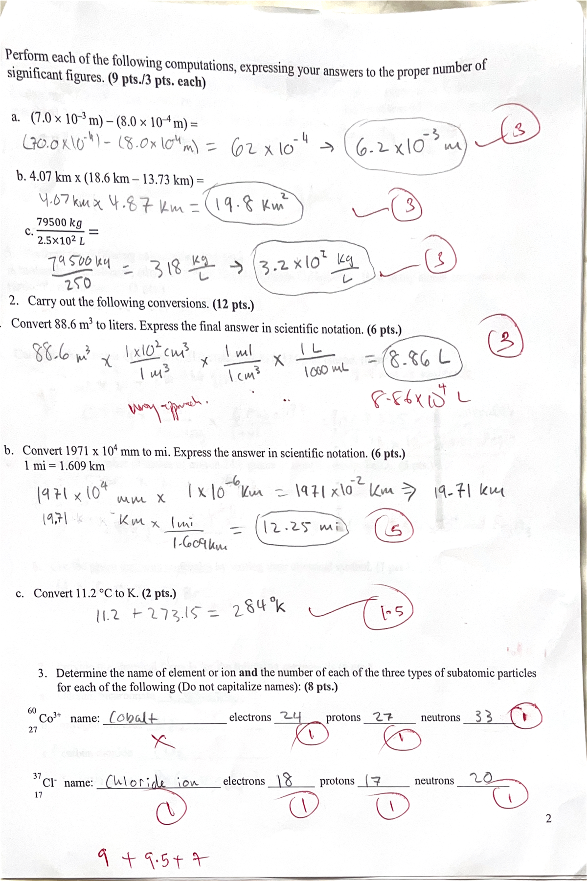 CHM1100 Exam 1 - Exam 1 - CHM 1220 - Studocu