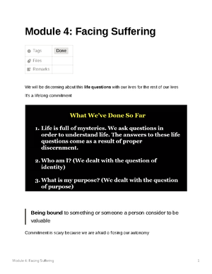 Module 5 A Call to Hope and Transformation - Semi-colon → 