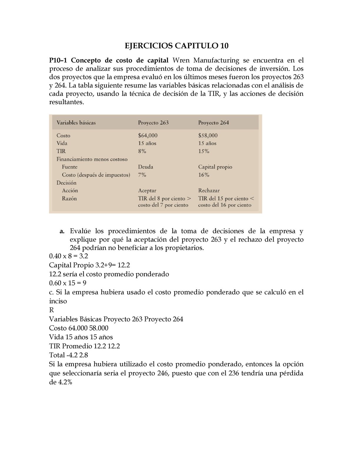 Ejercicios-capitulo-10 Compress - EJERCICIOS CAPITULO 10 P10–1 Concepto ...