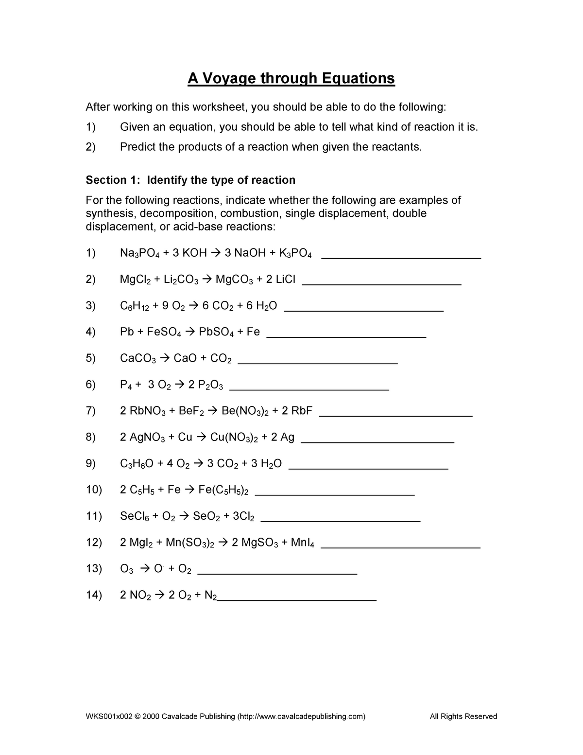 Chemical reactions equations - Chemistry I - CHE21 - NSU - StuDocu For Acid Base Reactions Worksheet