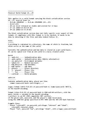 Lua api - minetest - Minetest Lua Modding API Reference More ...
