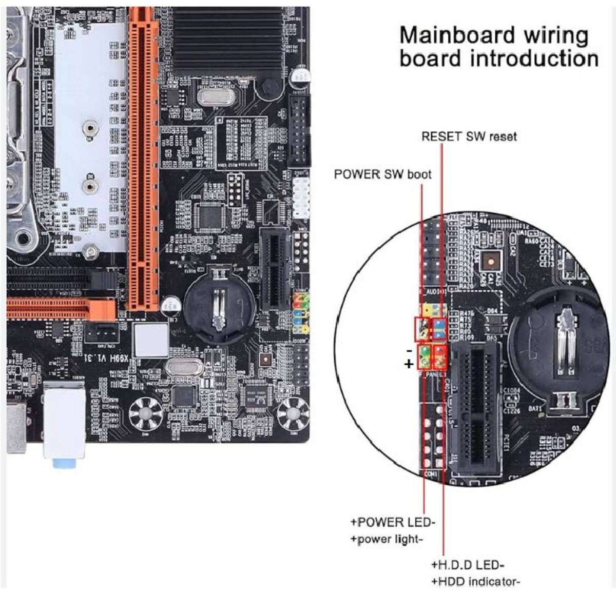 222 - sddfdsfdsf - Física - Mainboard wiring board introduction RESET ...