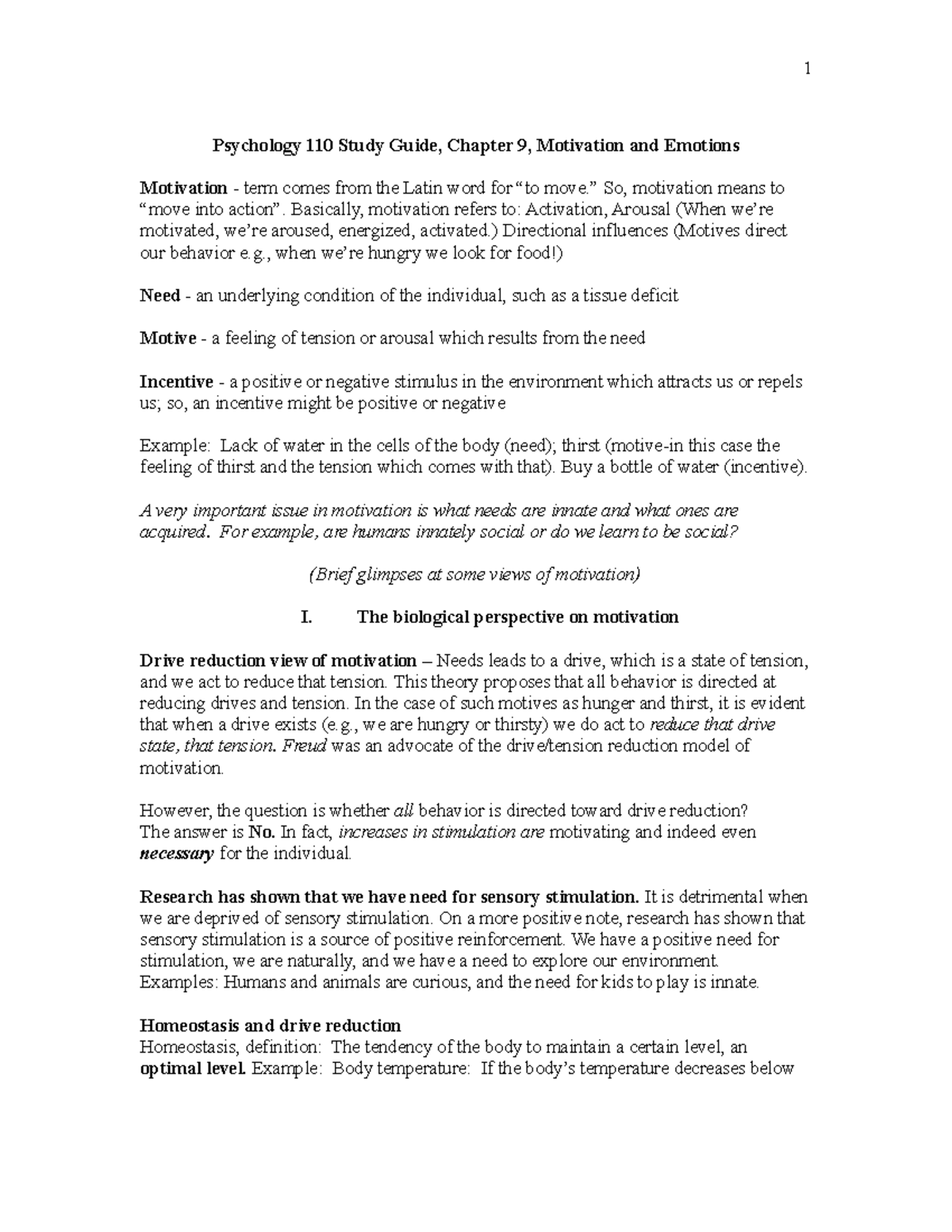 Chapter 9 Study Guide - Prompts for Exam Content/Exam Practice ...
