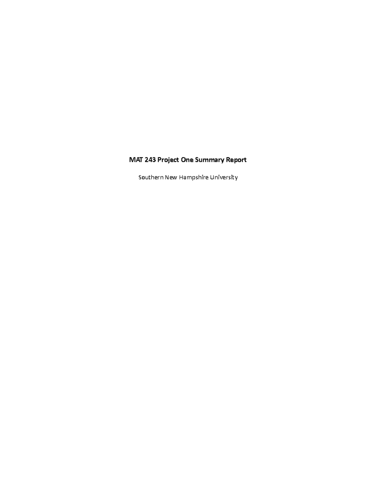 mat-243-project-one-summary-report-template-mat-243-project-one