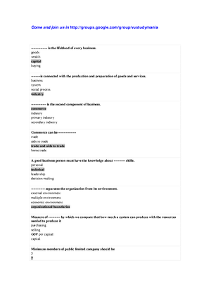 Mgt211 Final - Vu-topper File - Vu786 FINALTERM EXAMINATION Spring 2010 ...