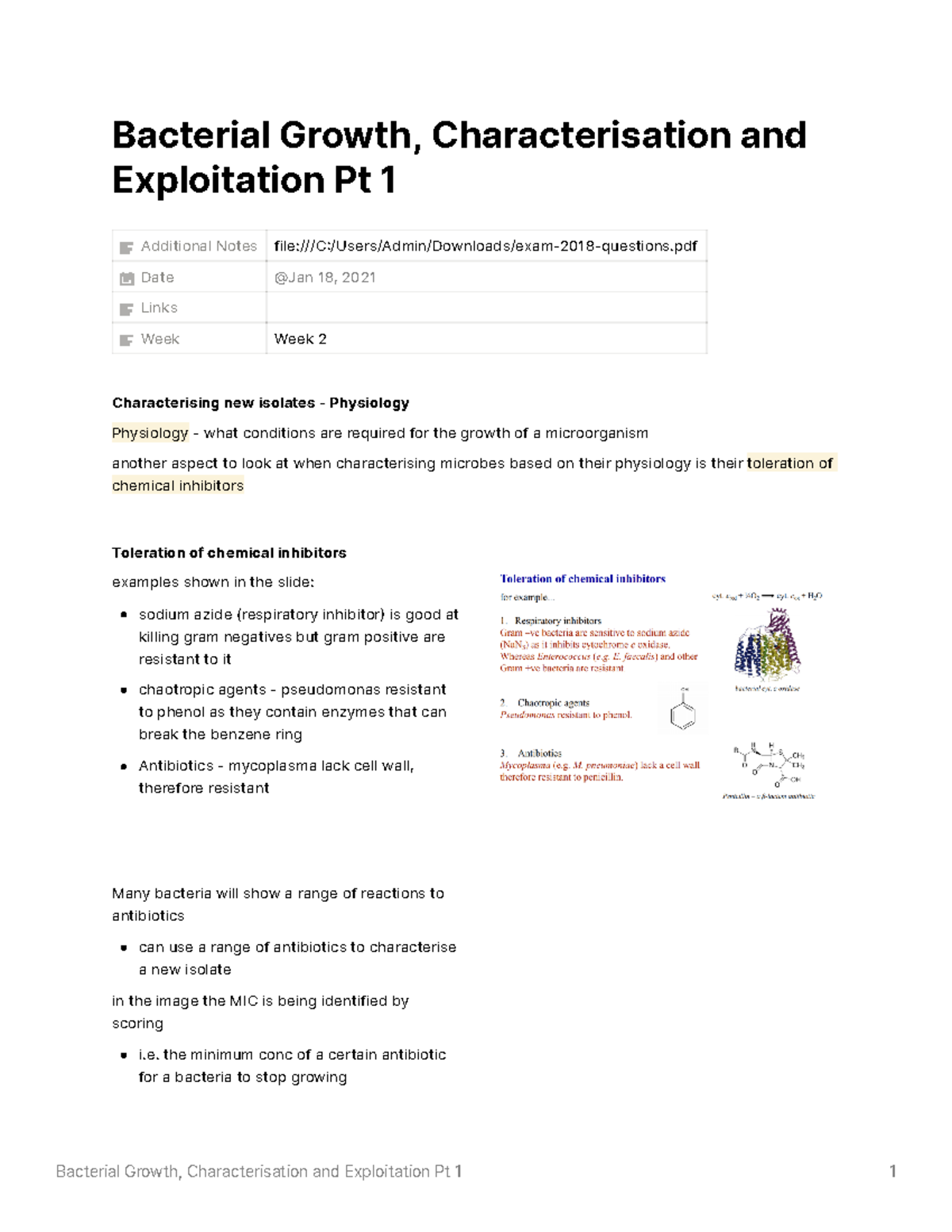 Bacterial Growth Characterisation and Exploitation Pt 1 - Bacterial ...