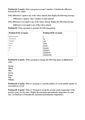 Workshop 03 - Exercise - Subject: PRF192- PFC Workshop 03 Objectives ...