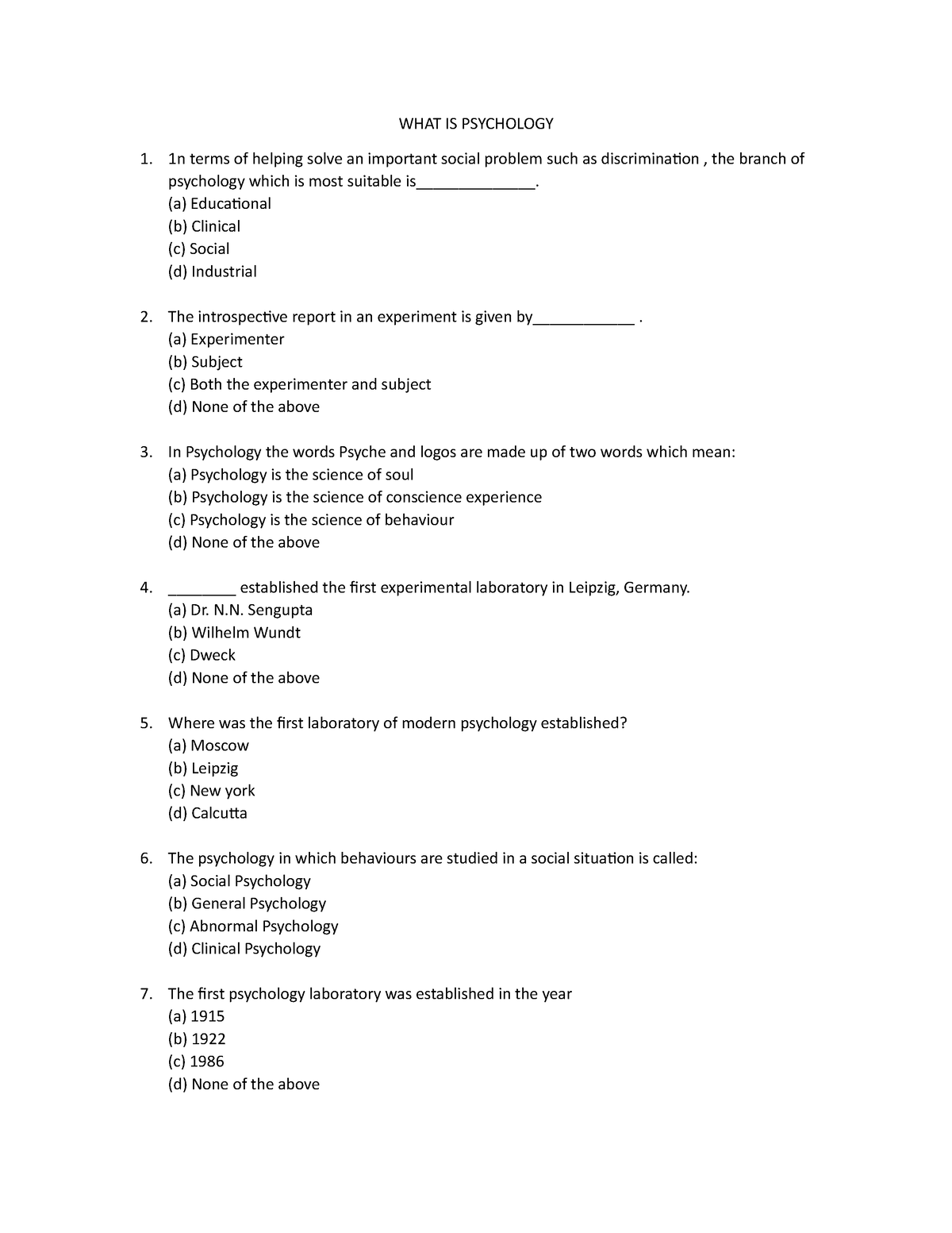 what-is-psychology-mcq-what-is-psychology-1n-terms-of-helping-solve