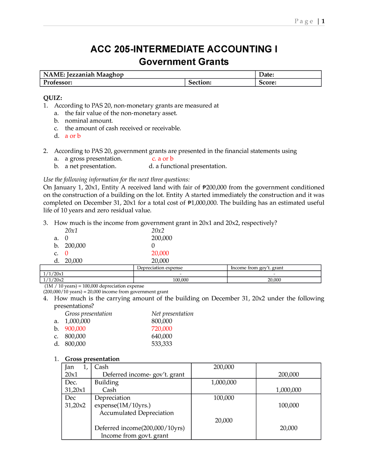 quiz-govt-grants-intermediate-accounting-acc-205-intermediate