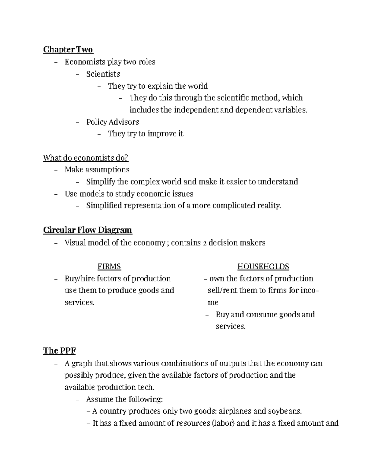 chapter-two-economics-chapter-two-economists-play-two-roles