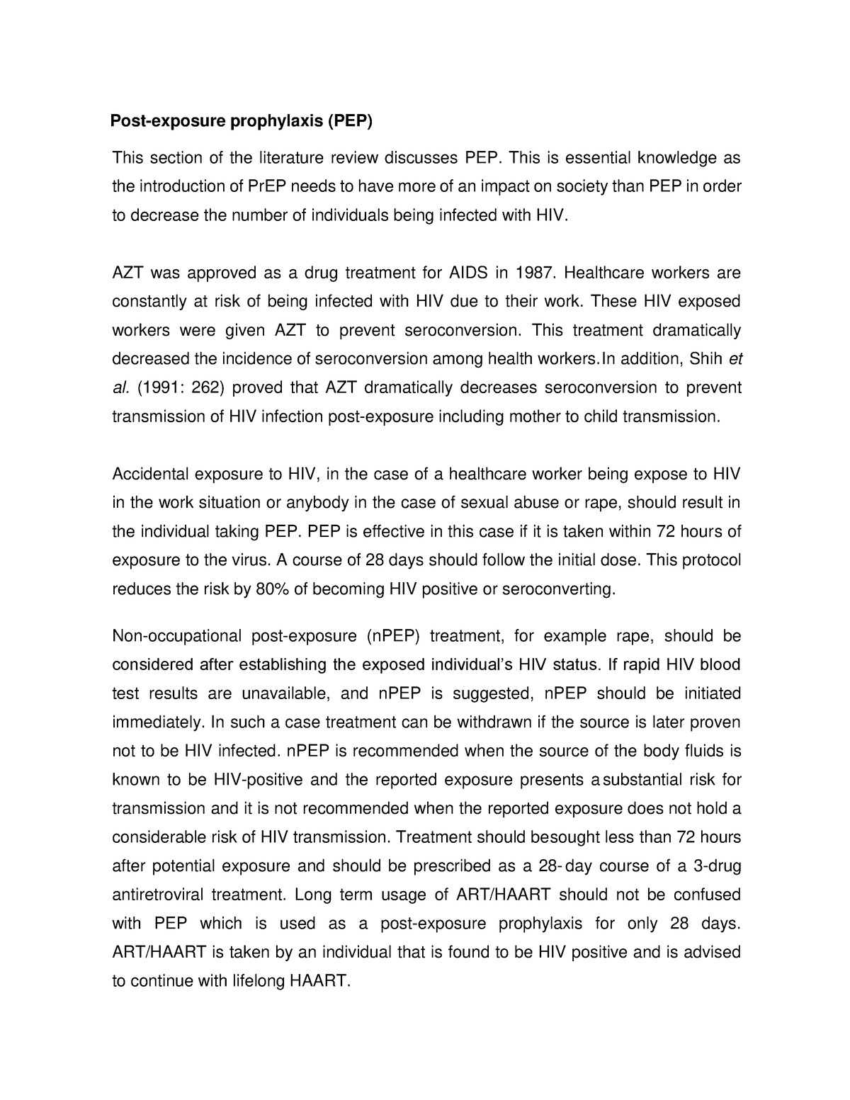 Post Exposure Prophylaxis PEP This Is Essential Knowledge As The   Thumb 1200 1553 