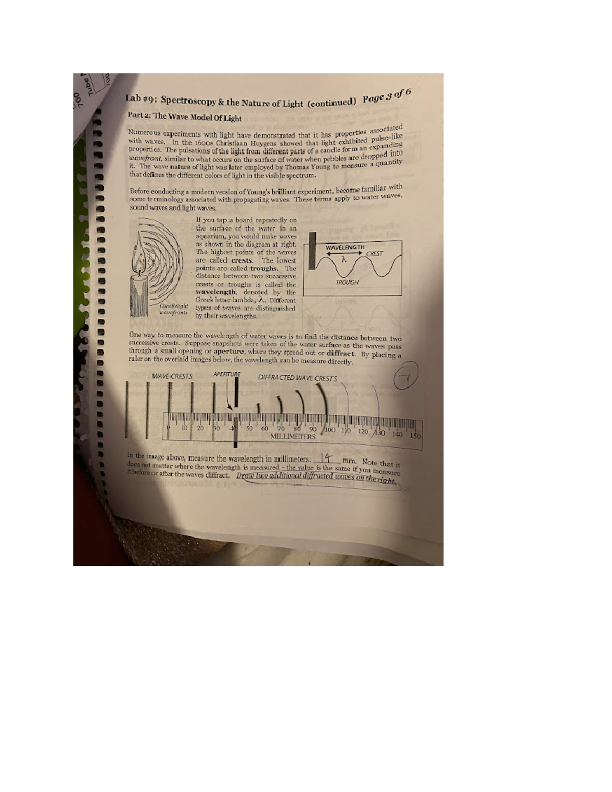 Lab 9 Spectroscopy and Nature of Light PH 112 Studocu