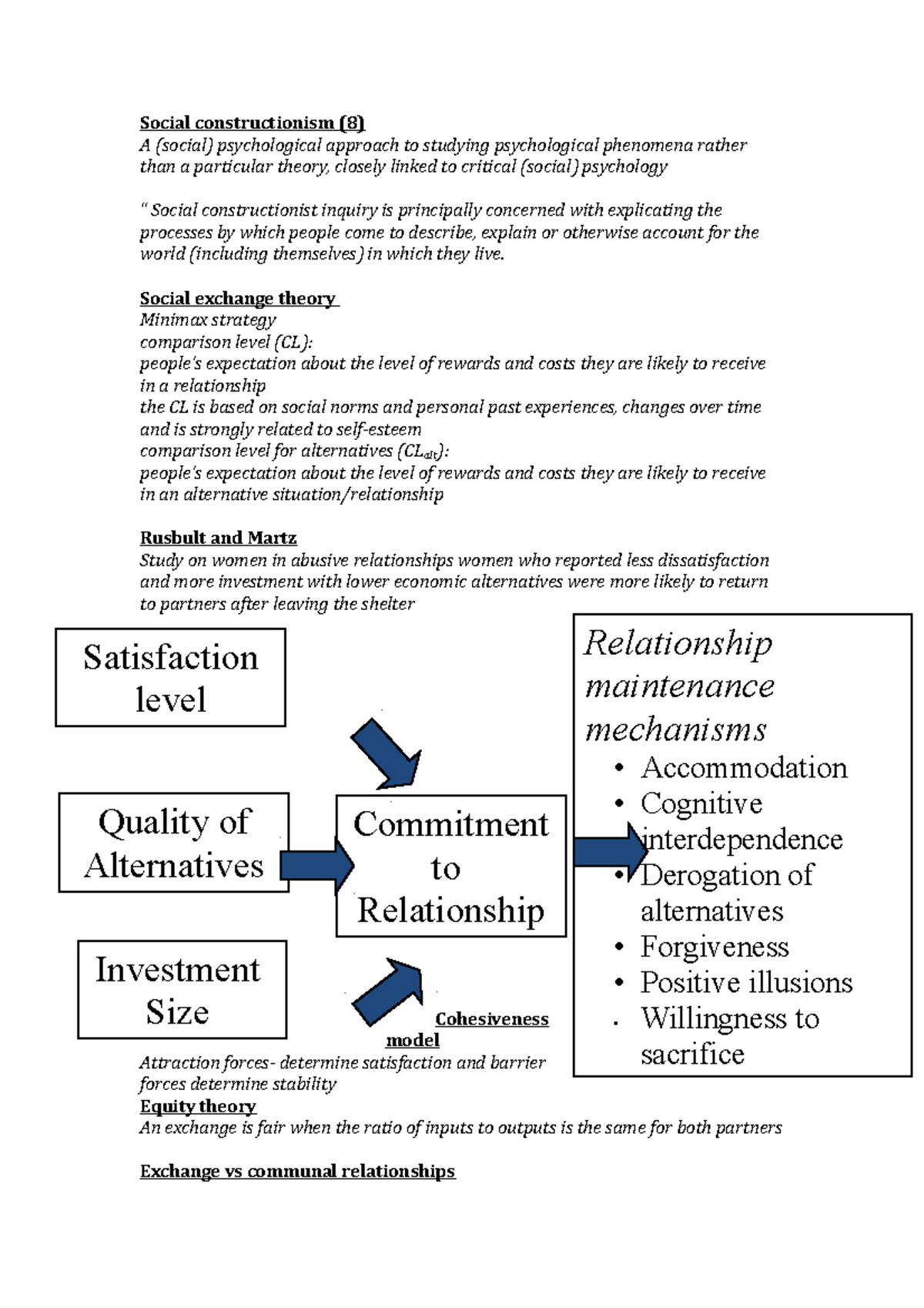 social-constructionism-social-exchange-theory-minimax-strategy