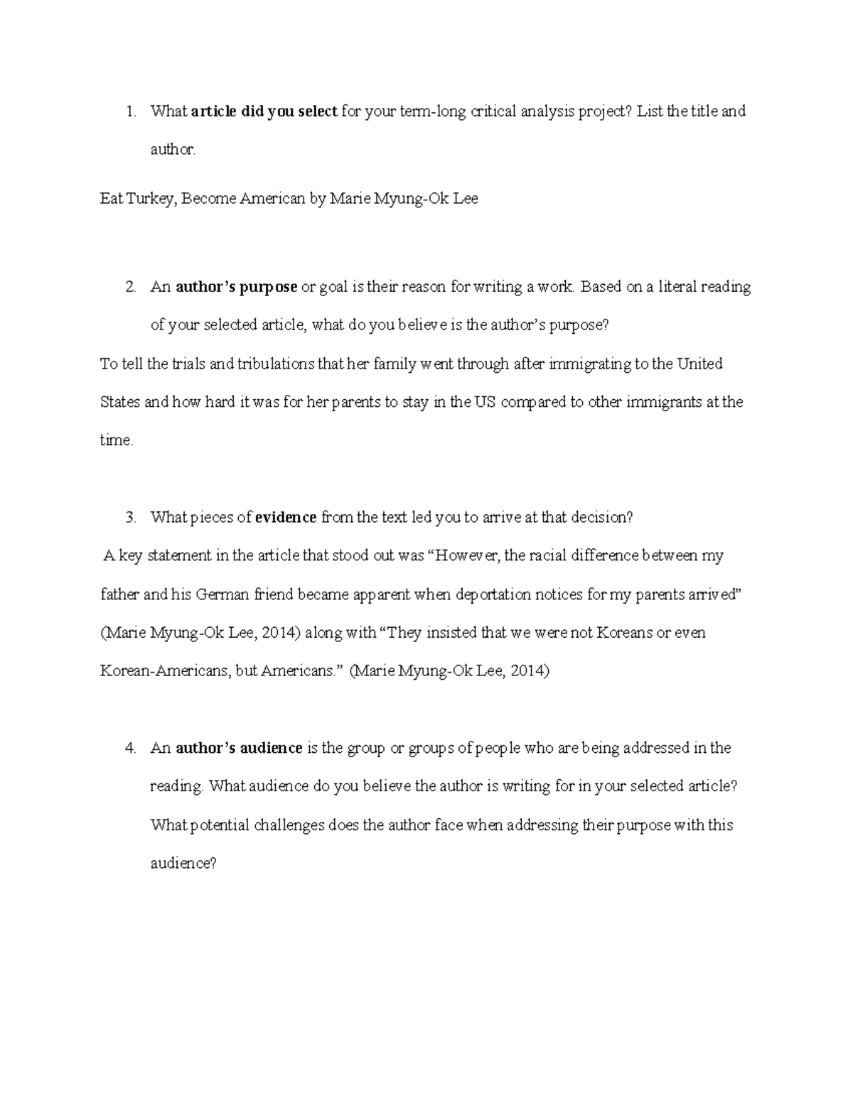 ENG-122 Module 1-6 - assignment - What article did you select for your ...