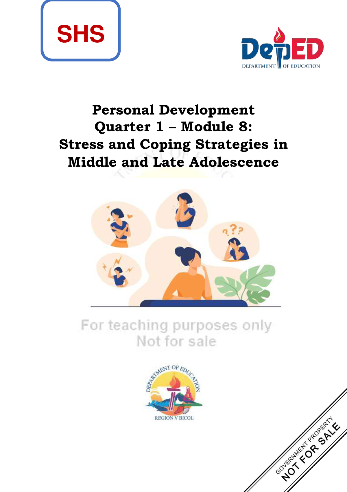 Personal Development Q1 M8 Personal Development Quarter 1 Module 8 Stress And Coping 8269