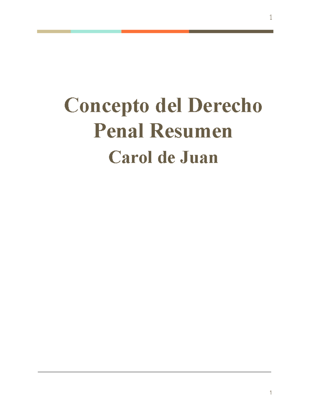 Concepto Del Derecho Penal Resumen - Concepto Del Derecho Penal Resumen ...