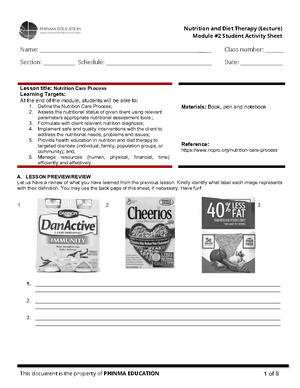 Session #3 SAS - Ana Phy (Lab) - STUDENT ACTIVITY SHEET Anatomy ...