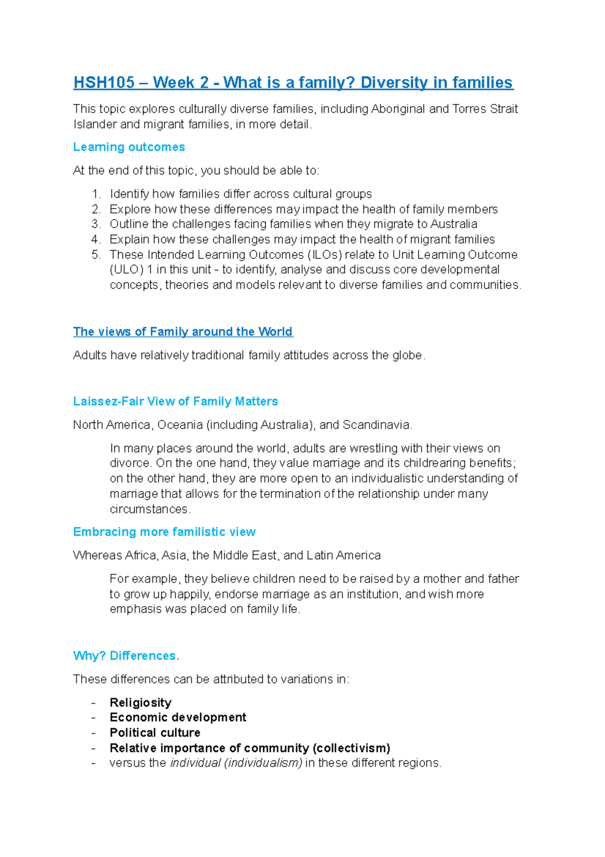 hsh105-week-2-notes-what-is-a-family-diversity-in-a-family-hsh105