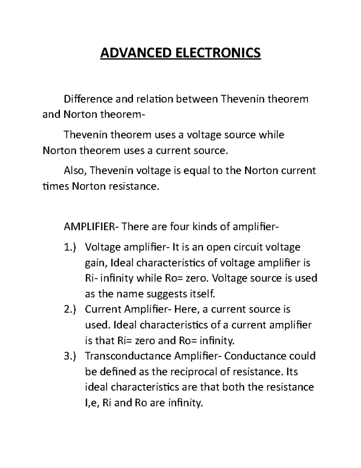 2ndfeb 1 - ADVANCED ELECTRONICS NOTES FOR HELP - ADVANCED ELECTRONICS ...