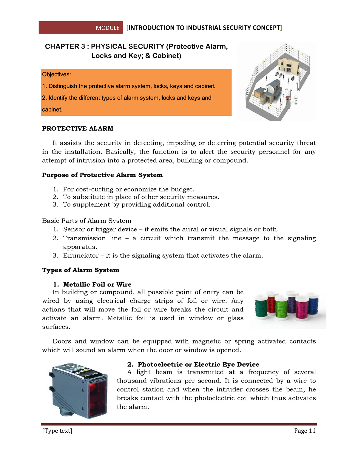 Chapter 3- Physical Security 2 - MODULE [INTRODUCTION TO INDUSTRIAL ...