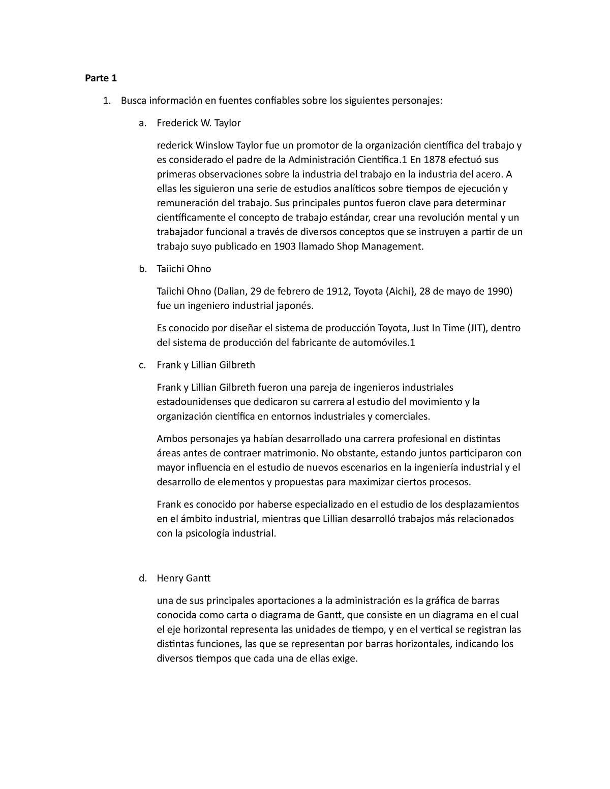 Opl actividad 2 - operaciones logisticas tarea 2 - Parte 1 Busca ...