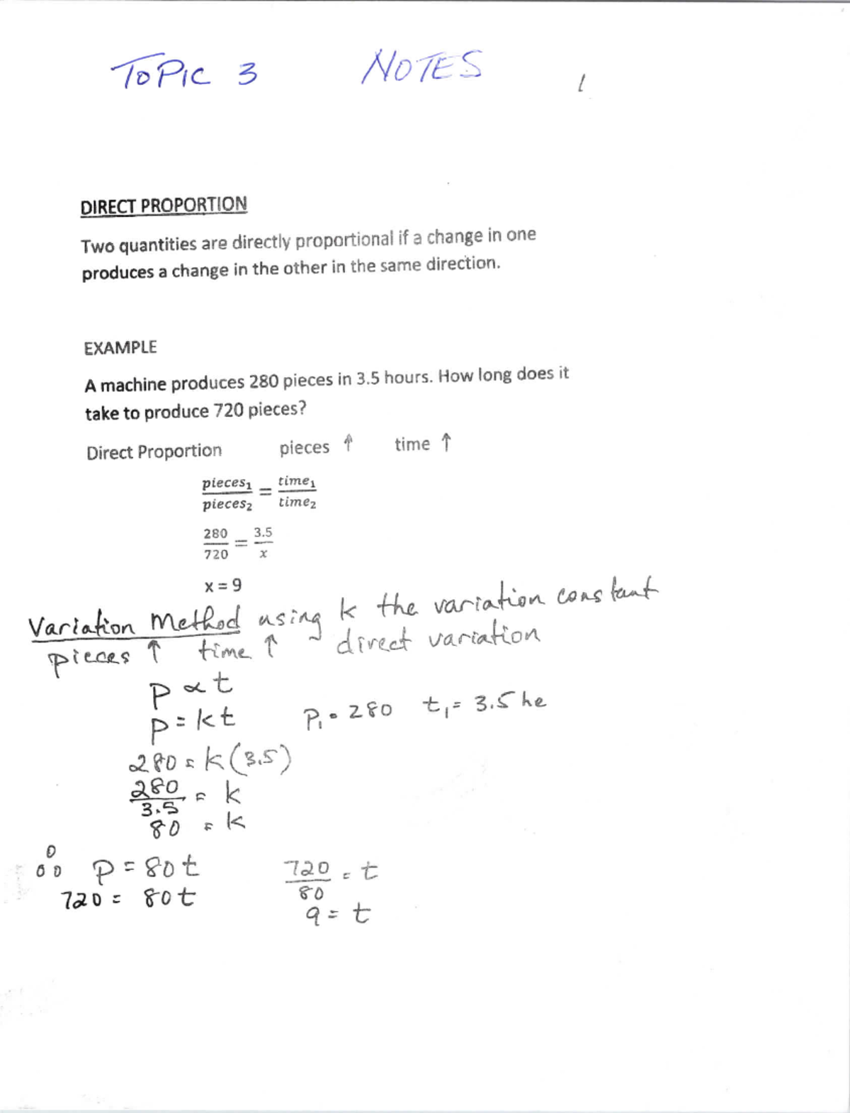 Revised Notes Topic 3 290 - MATH 2317 - Studocu