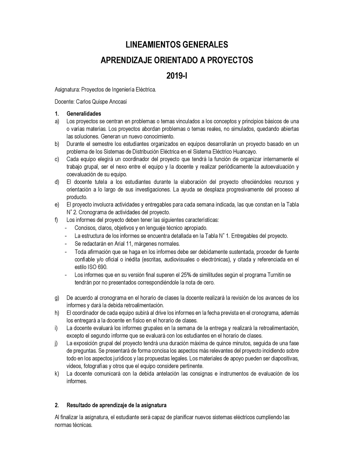 Lineamientos Generales Proyectos 2019-1 - Warning: TT: Undefined ...