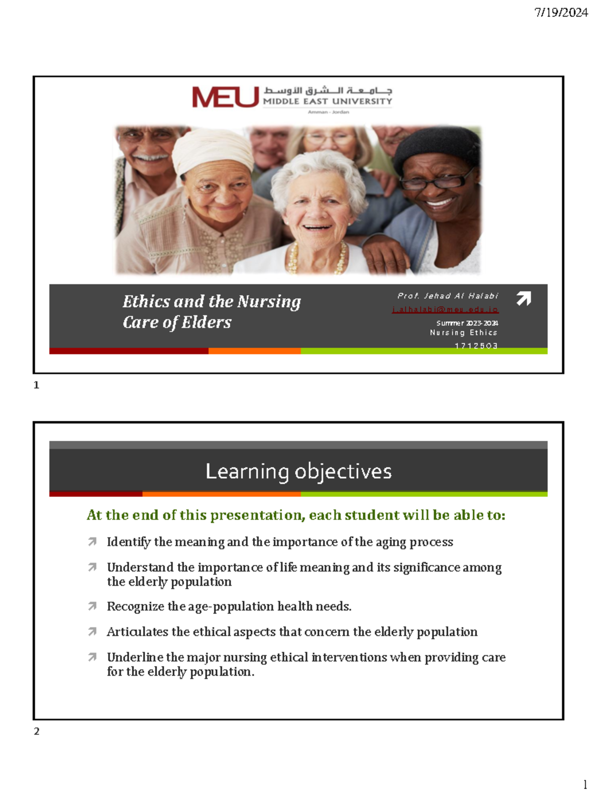 12-Ethical Issues and Elderly Population - Ethics and the Nursing Care ...