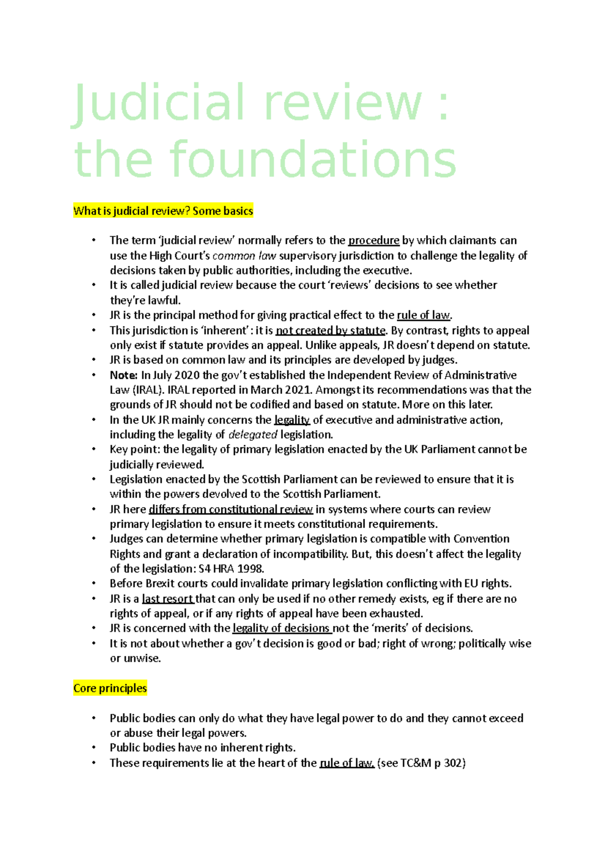 judicial-review-the-foundations-judicial-review-the-foundations