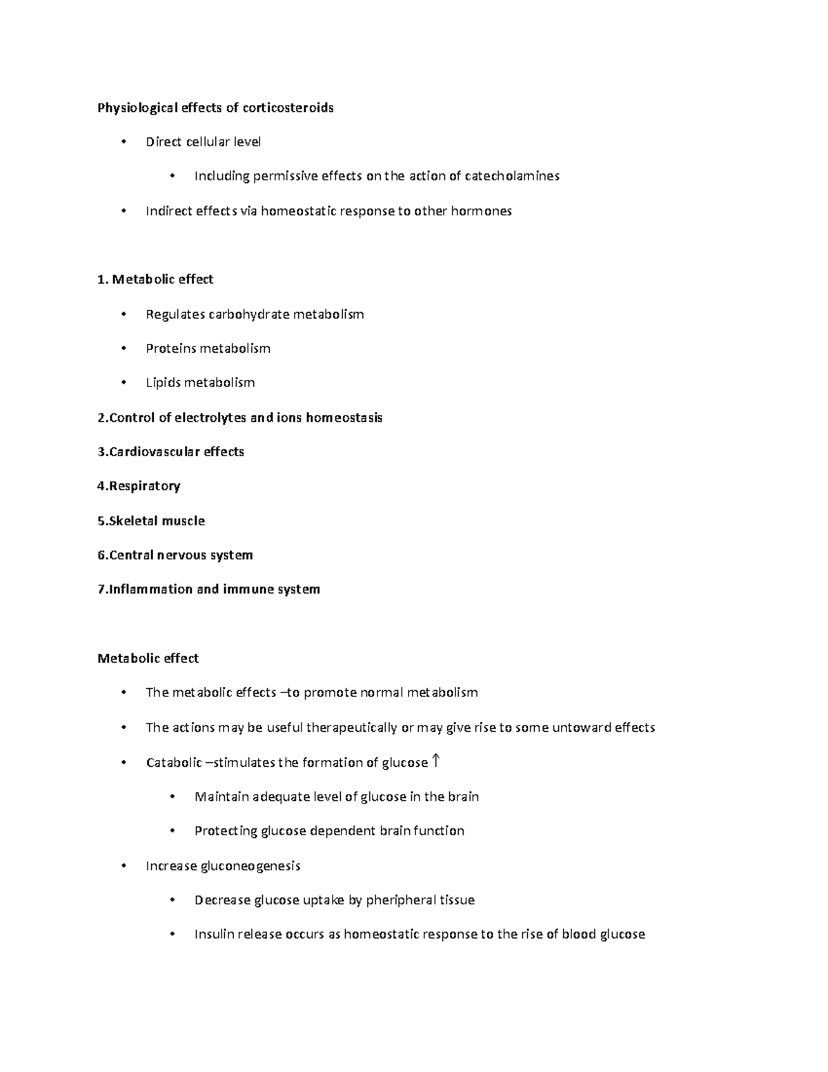 Physiological effects of corticosteroids - Effect on inflammatory cells ...