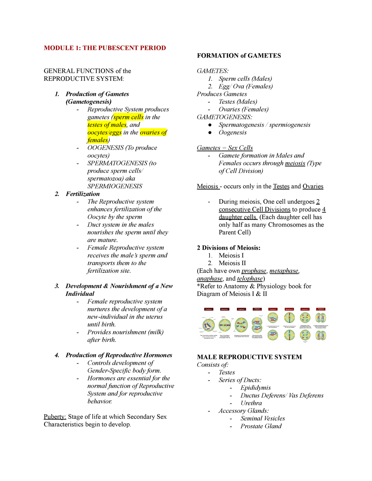 NCM-107- Module-1 - Nursing - Studocu