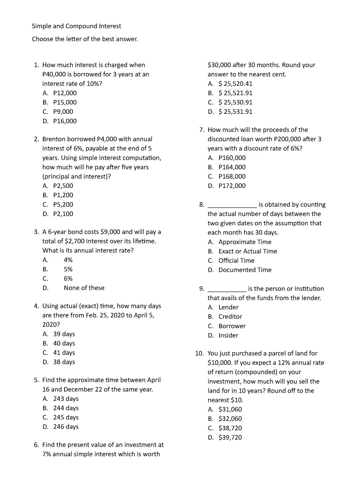 simple-and-compound-interest-simple-and-compound-interest-choose-the