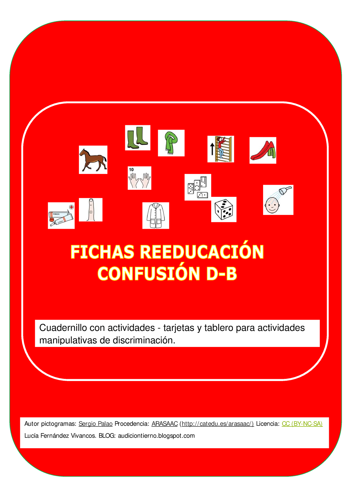 Materiales Para Trabajar La Confusión De Fonemas B D - Autor ...