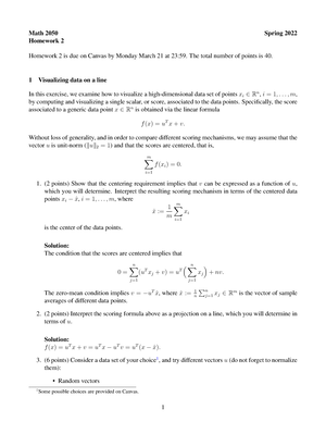 Midterm 1 Solution - Math 2050 Fall 2022 Midterm 1: Solutions 1 News ...