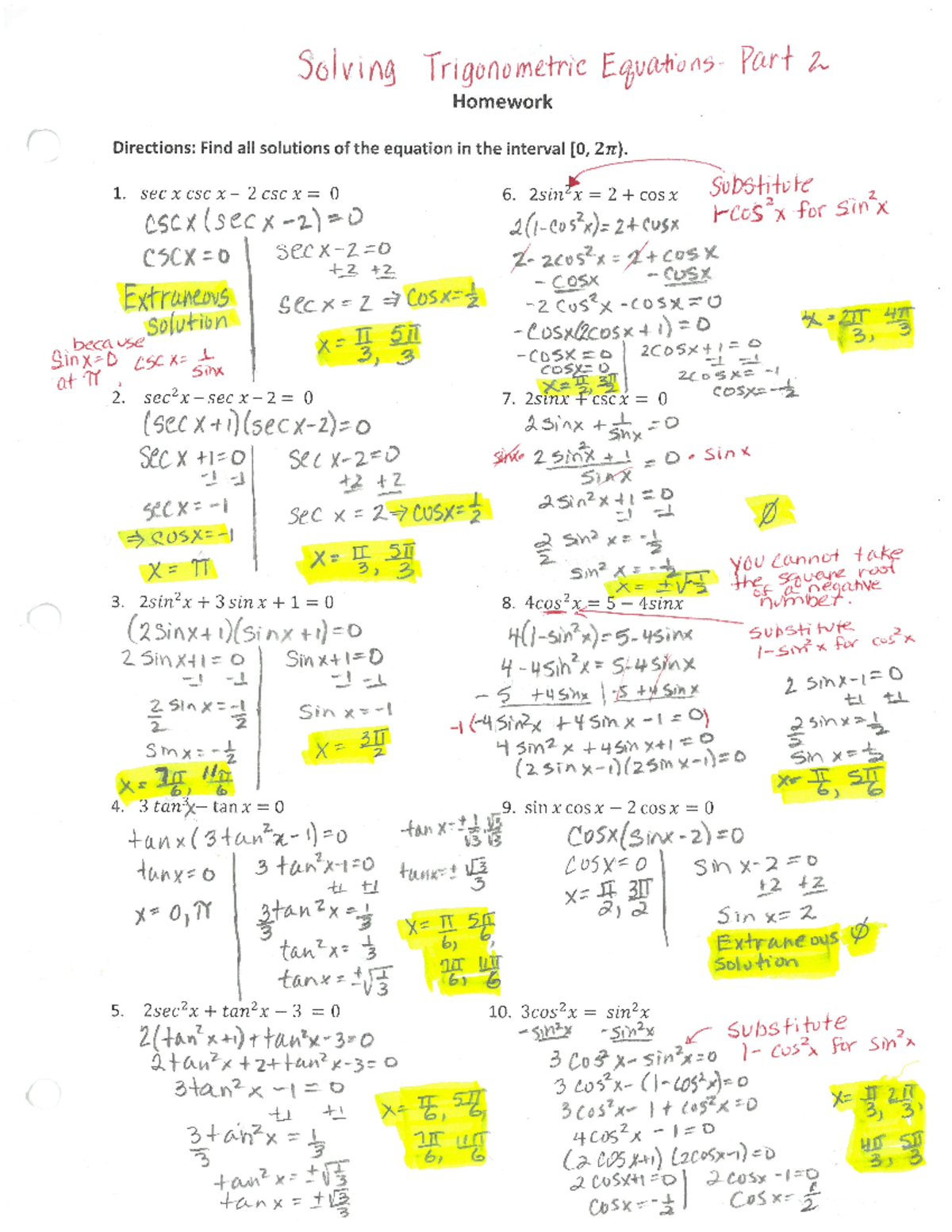 Solving+Trigonometric+Equations-Part+2 - MTE 3 - Studocu