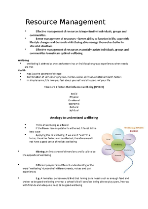 CAFS - Prelim Notes Individuals And Groups - COMMUNITY AND FAMILY ...