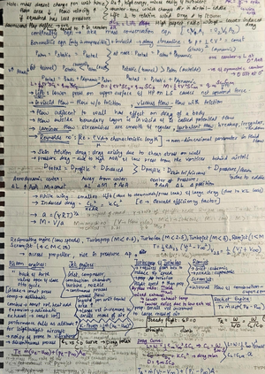 MA1700 Cheat Sheet - Summary Aerospace Discovery Course - MA1700 Cheat ...
