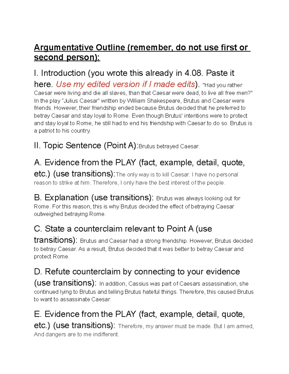 4.10 Revised - Flvs Assignments 2022-2023 - Argumentative Outline ...