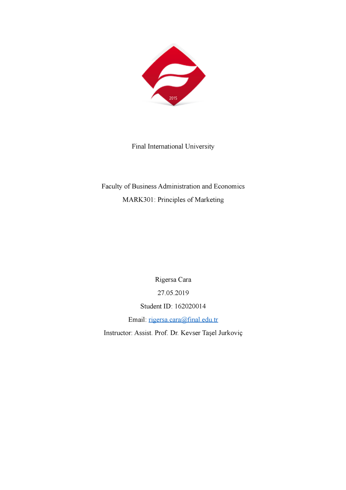 Research Proposal Auto Recovered Final International University Faculty Of Business Studocu