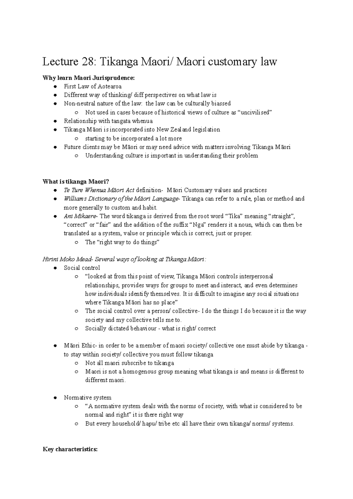 Tikanga Maori Maori customary law - Ani Mikaere- The word tikanga is ...
