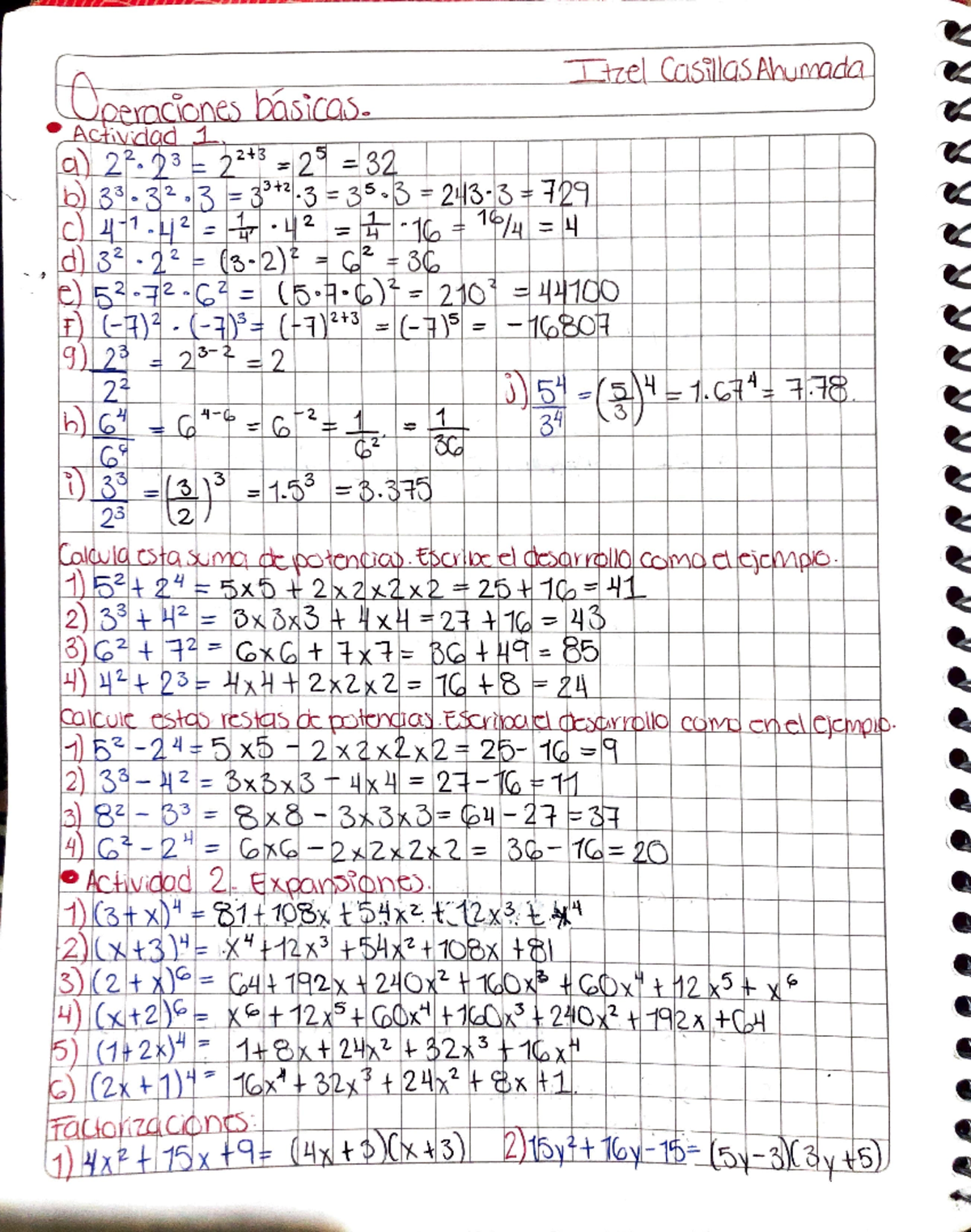 Actividad OB 3 - taller de matemáticas aplicadas a la química - Itzel ...