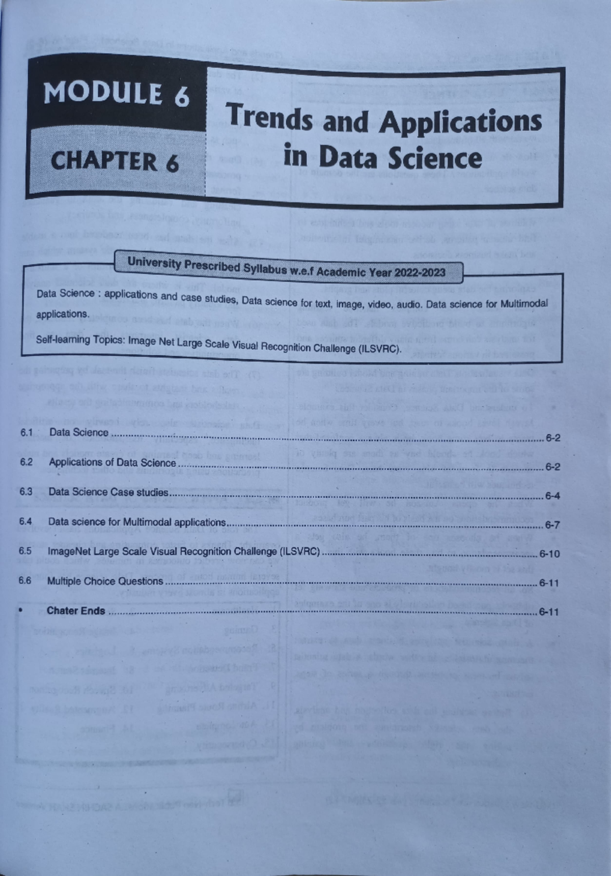 Module 6 Information Technology MODULE 6 , .. ,CHAPTER 6 ' Trends