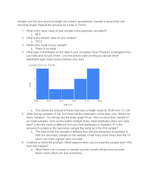 Lab 6 Lab Report Questions - How did your two groups compare in terms ...
