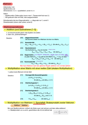 Mathe Bwl Grundlegende Formelsammlung - Mathematik B / Mathematics B ...