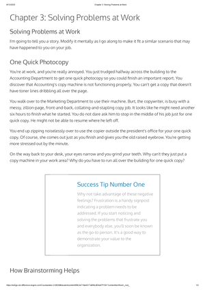 Chapter 4 Brainstorming With the Dialogue - Chapter 4: Brainstorming ...