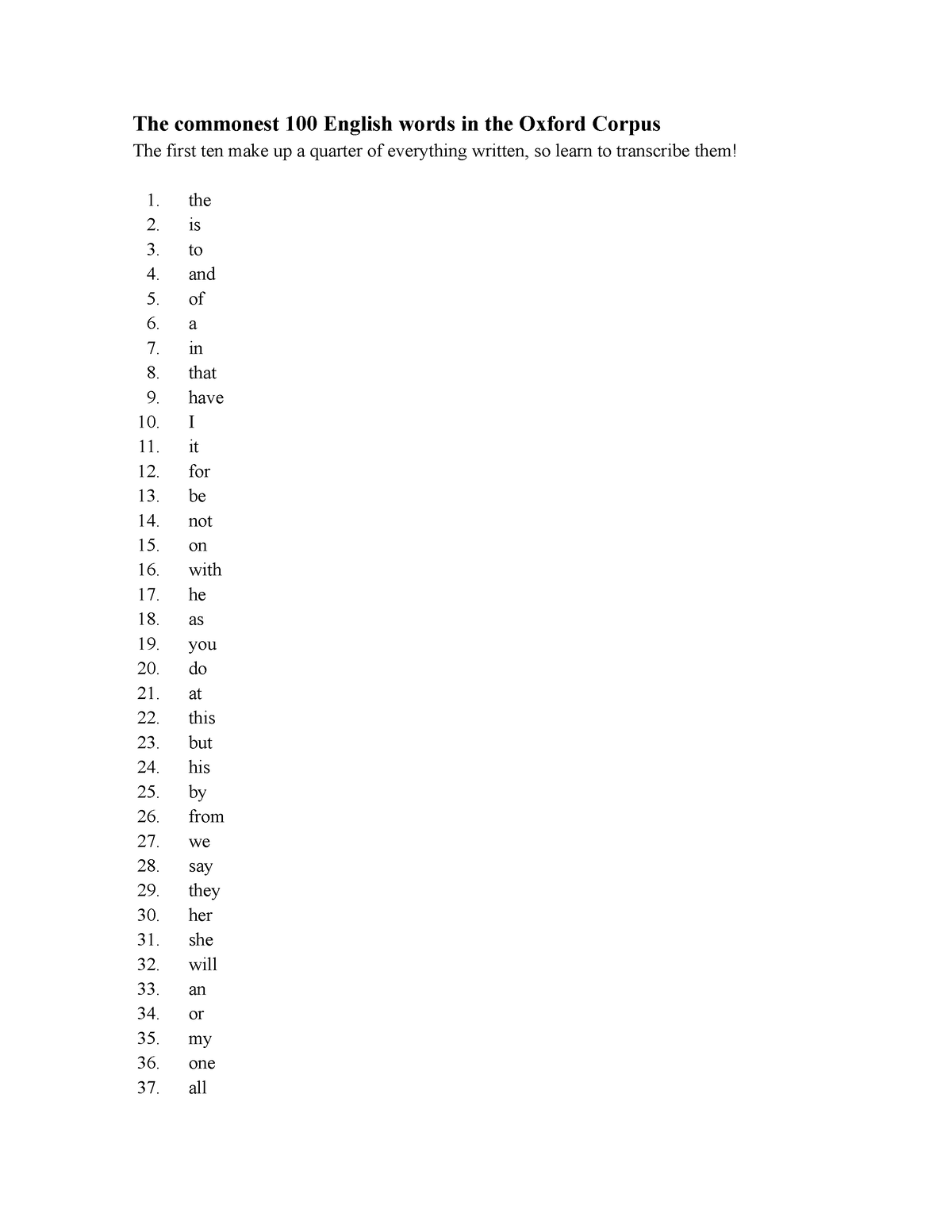 commonest-words-in-english-the-commonest-100-english-words-in-the