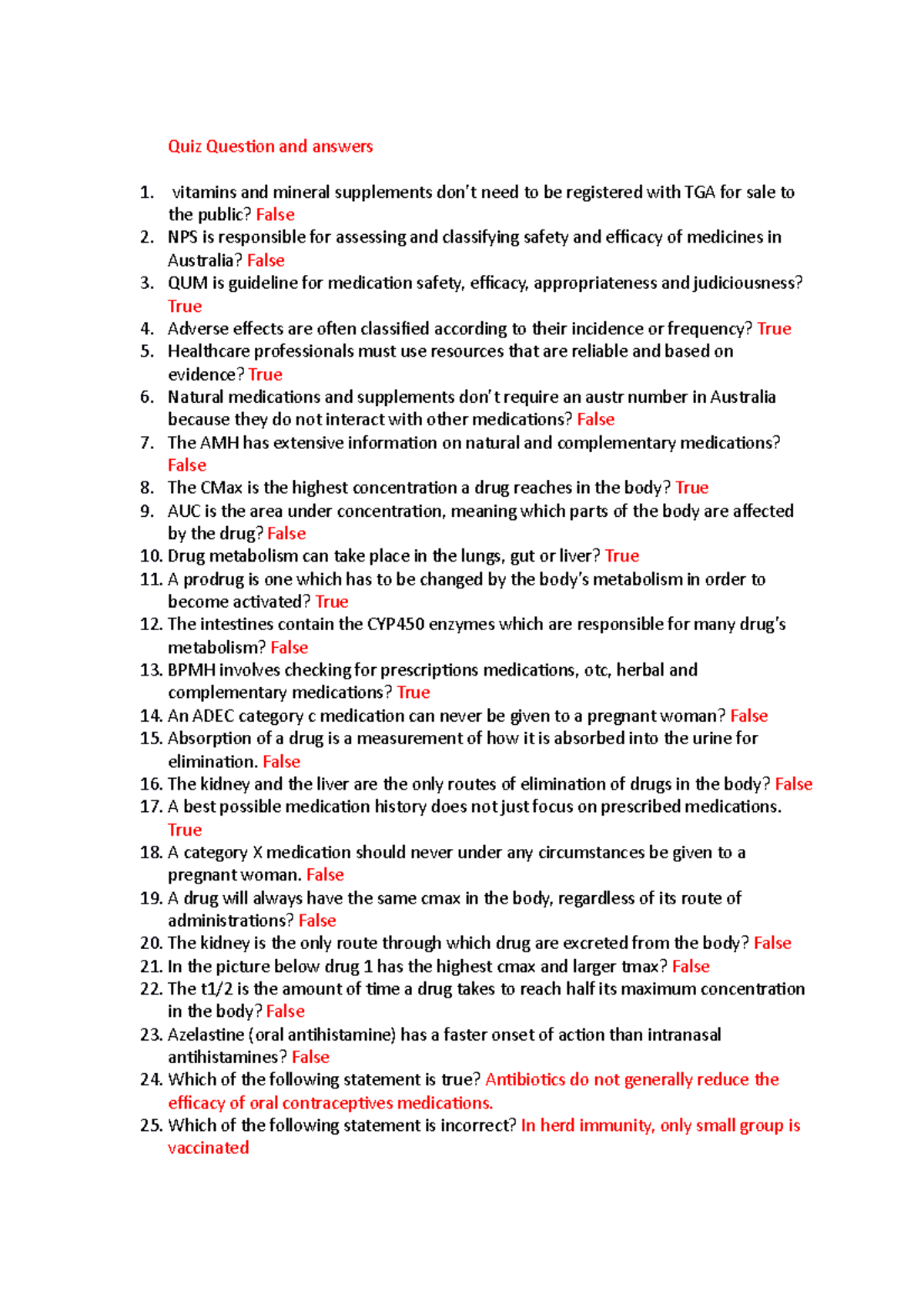 CSB601 Kahoot quizzes week 112 solved Quiz Question and answers