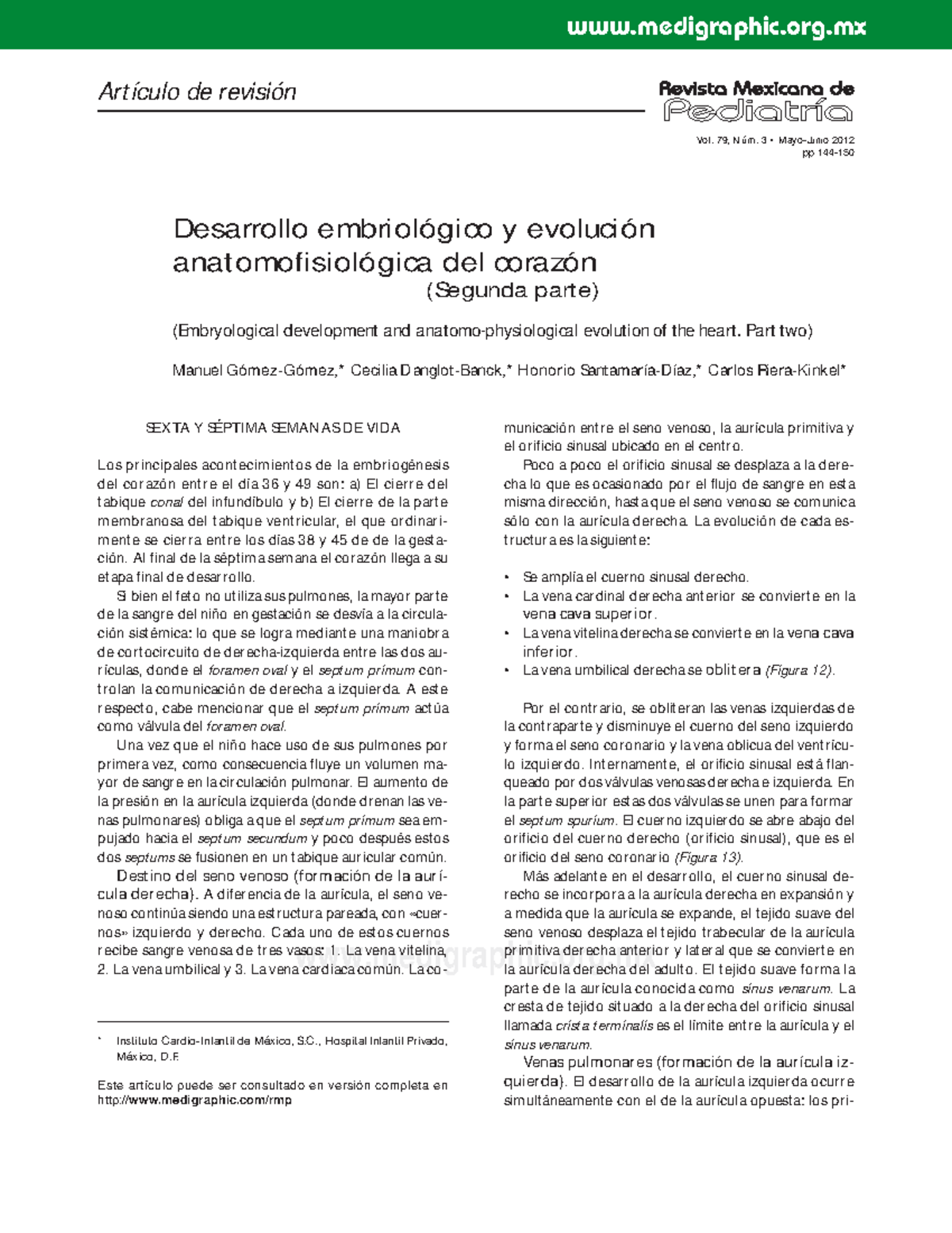 Desarrollo Embriologico Del Sistema Cardiovascular Studocu